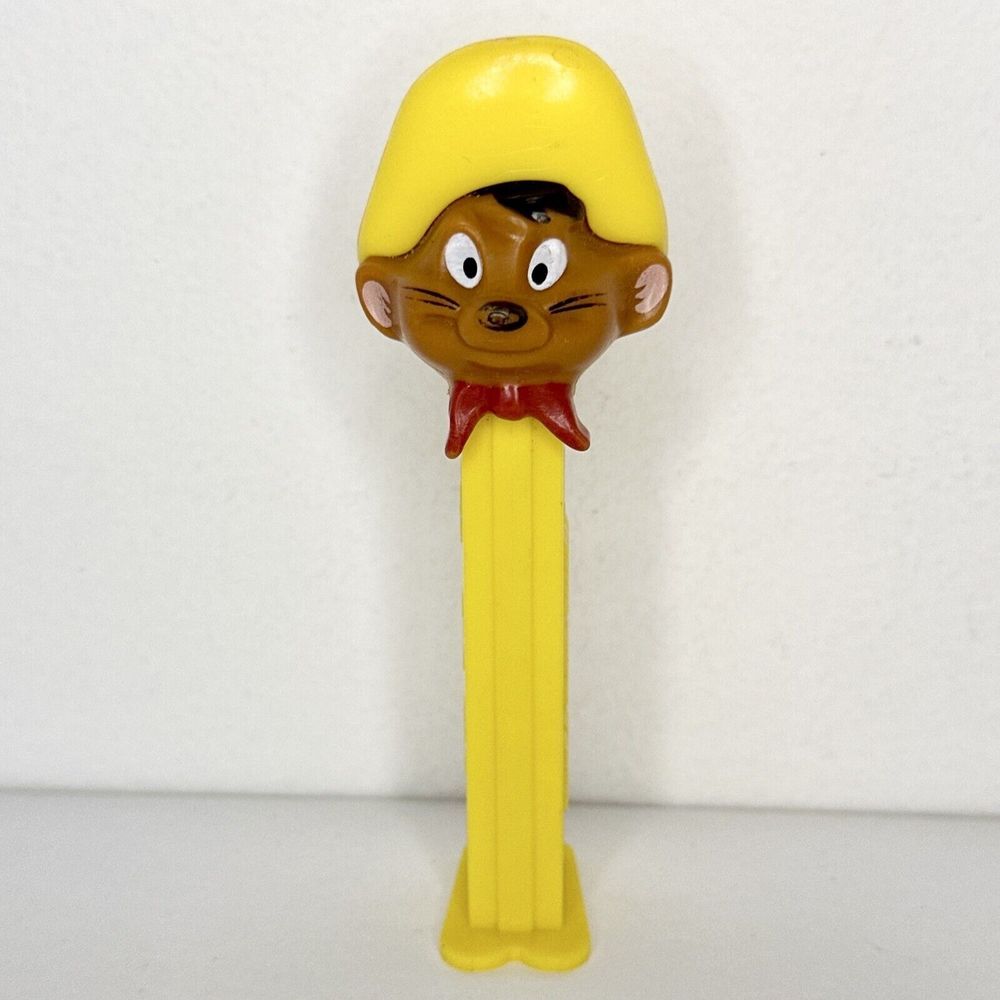 Vintage Speedy Gonzalez Pez Dispenser Yellow Made in Hungary